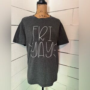 Gray Graphic T-Shirt
